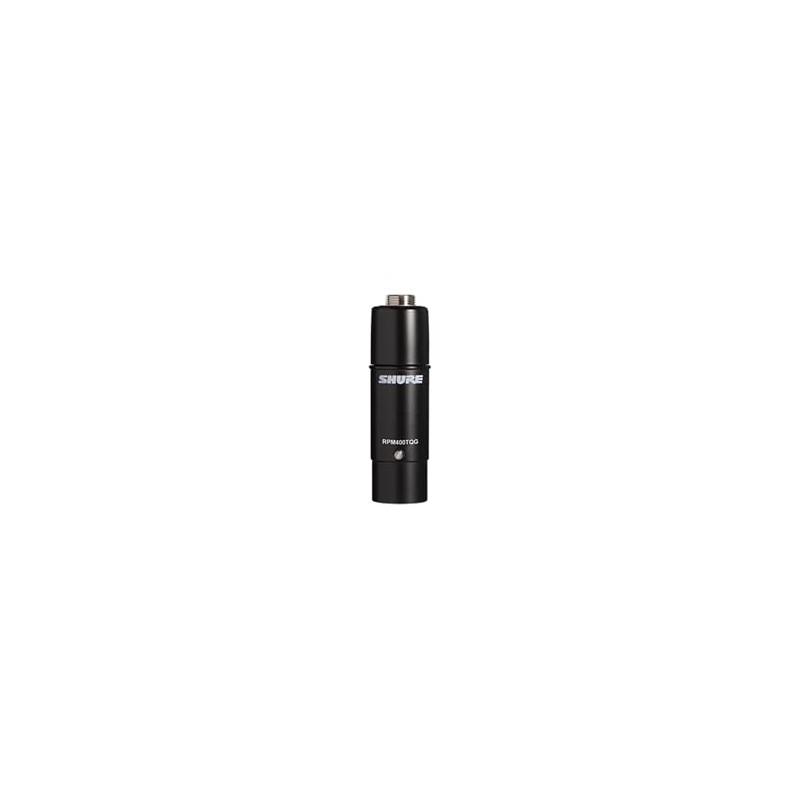 Shure Wired Microphone TQG to XLR Preamplifier with Belt Clip