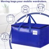 EpicTotes Extra Large Moving Bags, Storage Totes with Study Handles