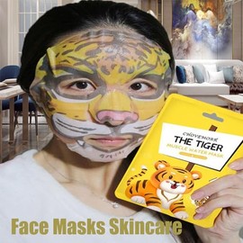 Pack of 10 Cloth Masks Face - Moisturising Face Mask - Face Mask Set for Women - Beauty Face Mask Gift Set for Teenagers - Skin Firming Sheet Mask Face Skincare