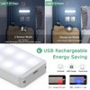 LED Closet Light, 24-LED Newest Version Rechargeable Motion Sensor Closet