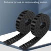Nylon Drag Chain 1m Length Good Toughness PA66 Temperature Resistance