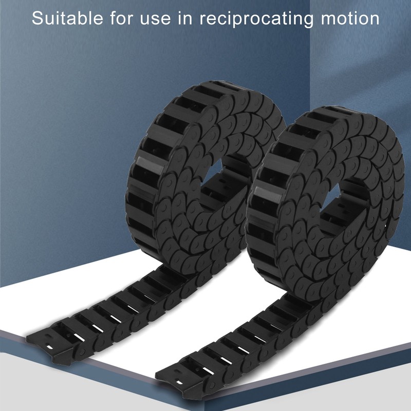 Nylon Drag Chain 1m Length Good Toughness PA66 Temperature Resistance