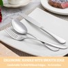 50 Piece Silverware Set Service for 10,Premium Stainless Steel Flatware