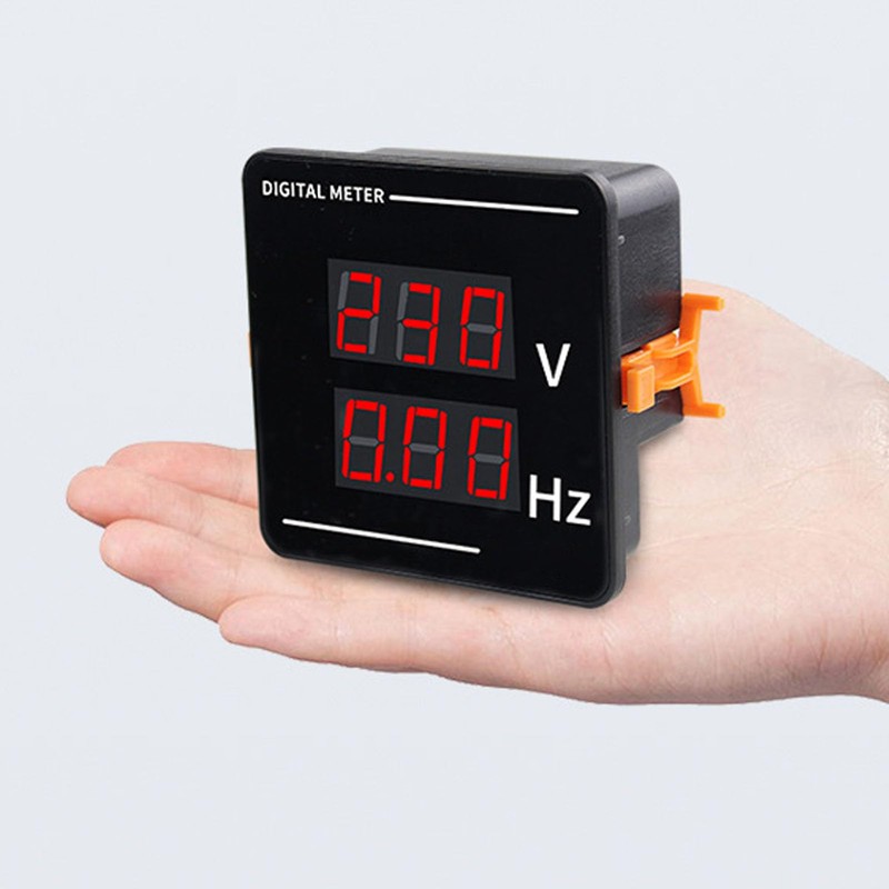 Digital AC Voltmeter Panel Mounting Meter, Digital Voltmeter Ammeter Panel,