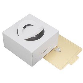 貝印(Kai Corporation) Kai House Select Cake Box (18cm), wht