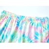 Topgal Little & Big Girls Tie Dye Rainbow Swirl Pajamas
