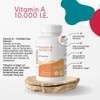 Vitamintrend Vitamin A 10,000 IU, 180 Tablets, Swallow-friendly, Retinyl Acetate,