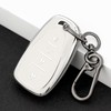 CHATYYD for Chevy Key fob Cover with Keychain,Soft TPU Car