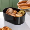 HouseJoy Large Bread Box for Kitchen Countertop,Fiber Bread Box With