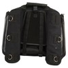 Milwaukee Leather MP8105 Large Black Textile Motorcycle Back Rack Sissy