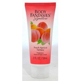 Body Fantasy Signature Hand & Nail Cream Peach Apricot, 2.0 fl oz (59 ml)