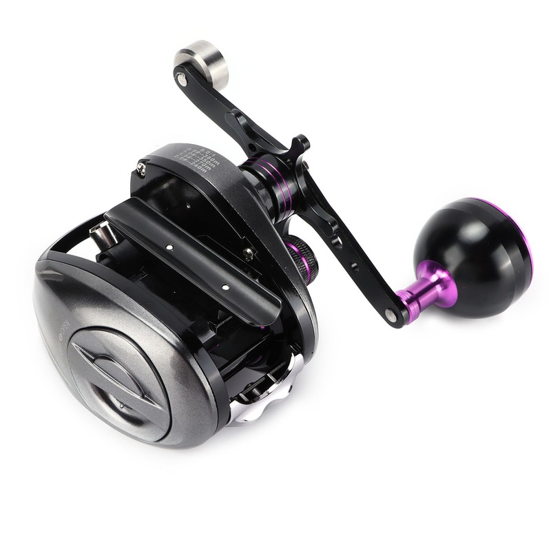 Waterproof Digital Display Baitcasting Reel 8.0:1 Speed Ratio 18+1 Bearing