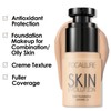 FOCALLURE 2 Pcs Liquid Foundation, Skin Evolution Foundation + Concealer,