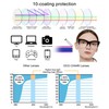 OCCI CHIARI Blue Light Filter Glasses for Women Magnification Computer