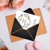 WEZCHUGHAOL 50 Pcs Invitation Envelopes, V-Flap Envelopes Mailing Card Envelopes,