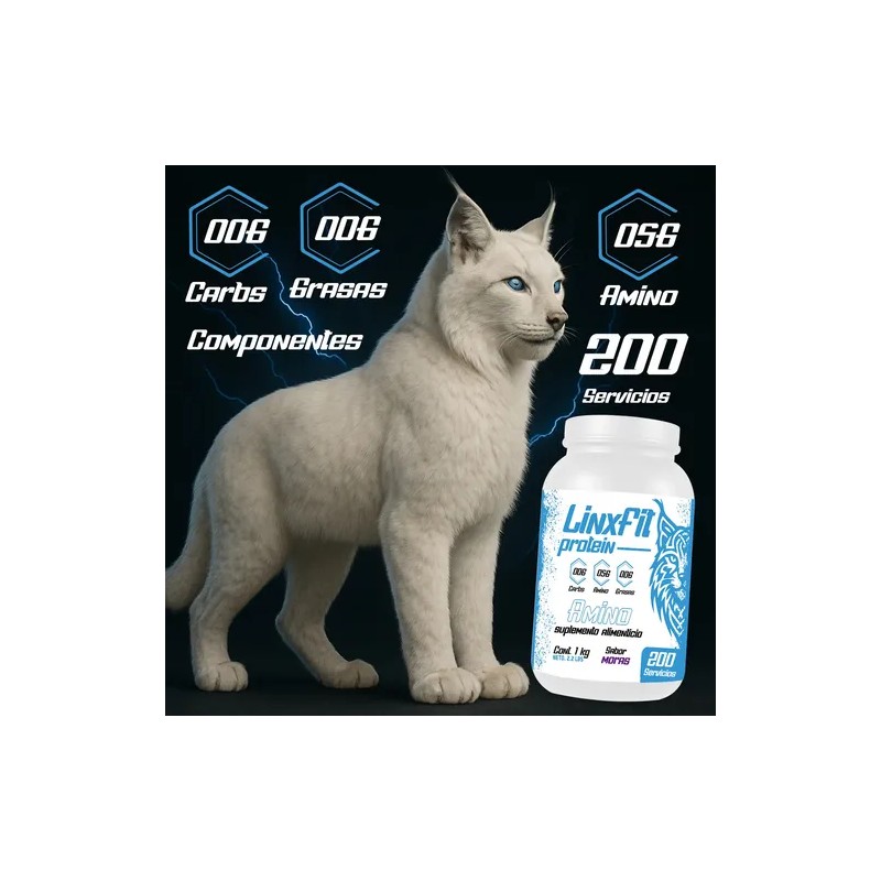 Aminoácidos En Polvo Linx Fit 1kg 200servicios Variossabores