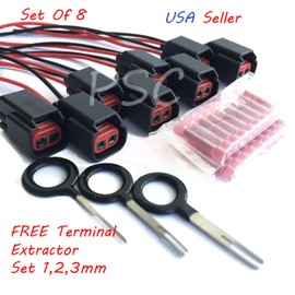 Ignition Coil Connector fits Ford Cobra Mustang Triton F Series Lincoln Mazda Mercury Jaguar Mitsubishi Chrysler Dodge Jeep