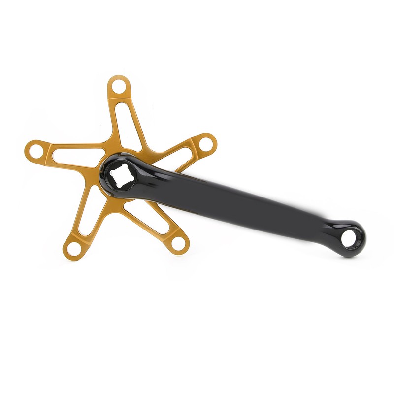 Bolany Folding Bicycle Square Hole Crank 130BCD Sprocket Single Disc
