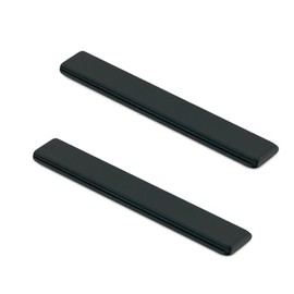 Glass Shower Magnet, Neodymium Magnet, 2.5" Shower Door Strong Rare Earth Magnet Replacement Replacement for Swing Shower Doors (Black, 2 Pack)