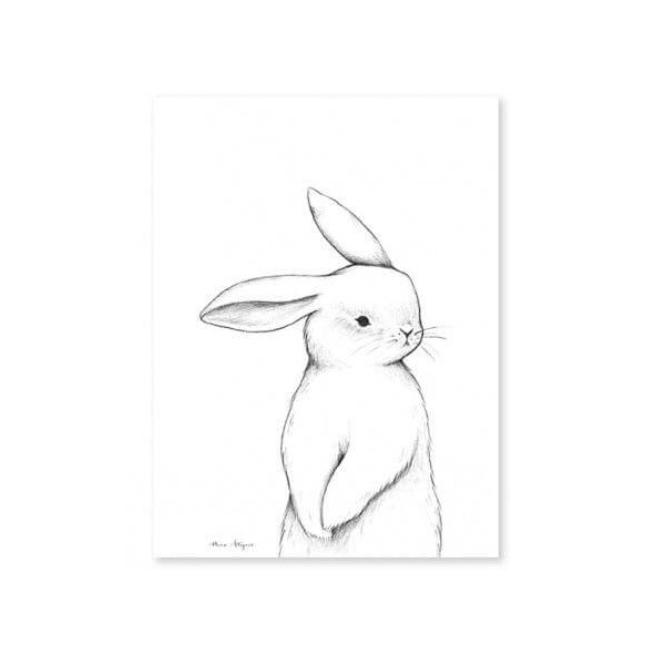 Lilipinso Bunny | Hello Art Print