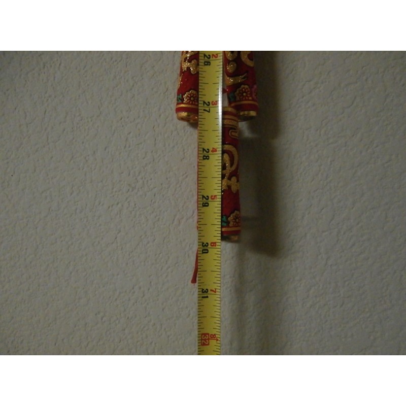 Vietnamese New Year Decorative Plastic Hanging Firecracker 40 inch Long
