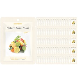 (100 sheets) Foodaholic Nature Skin Vitamin Mask Pack / (100매)푸드어홀릭 네이처스킨 비타민 마스크팩