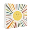 FHUGX Boho Sun Sunshine Wooden Box Sign,Boho Neutral Nursery Sunshine