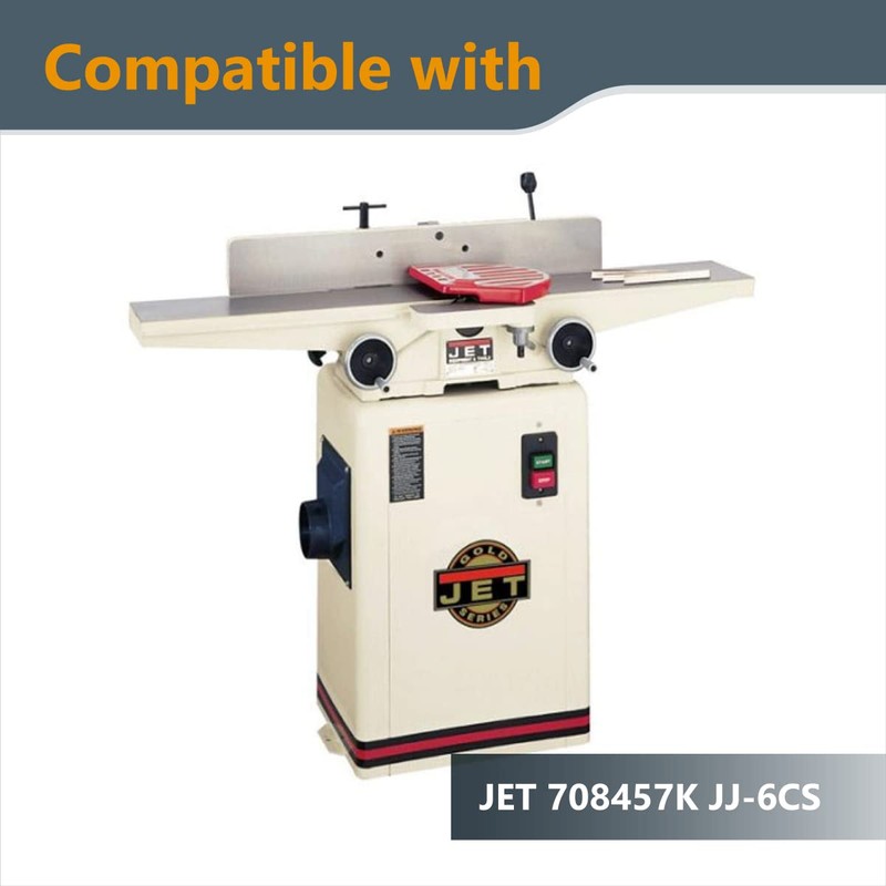 POWERTEC 6 Inch Jointer Blades for JET JJ-6CS Jointer, Replacement