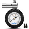 Presta Valve Gauge, GODESON Analog Presta Valve Bicycle Tire Pressure