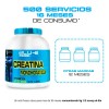 Creatina Blu-e Monohidratada 2.5 Kg 500 Servicios Sabores