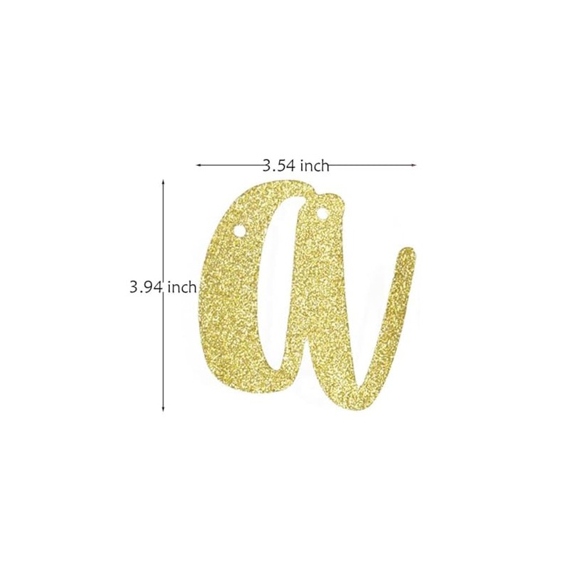 Queen Bee Gold Glitter Paper Banner Sign For Bumble Bee