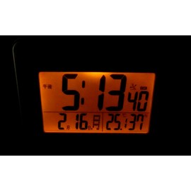 カシオ デジタル電波目覚まし 日付表示 温・湿度表示付 DQD-800J-7JF