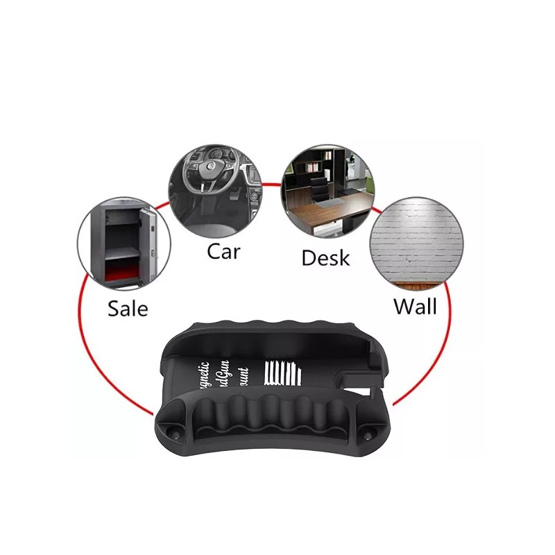 Unbranded Gun Magnet Mount,Fast Draw Magnetic Gun Holster Concealed Gun