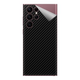 PDA Kobo Galaxy S22 Ultra Skin Seal [Carbon Tone・Black]