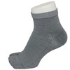 Inner Fact T-S Tabi Socks, Short Length, Ankle-Length Socks, Trail Running, Running Marathon, gray (light gray)