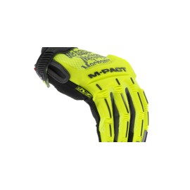Mechanix Wear: Hi-Viz M-Pact Work Gloves (X-Large, Fluorescent Yellow)