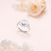 Mustard Seed Mountain Rings for Women 925 Sterling Silver Mountain