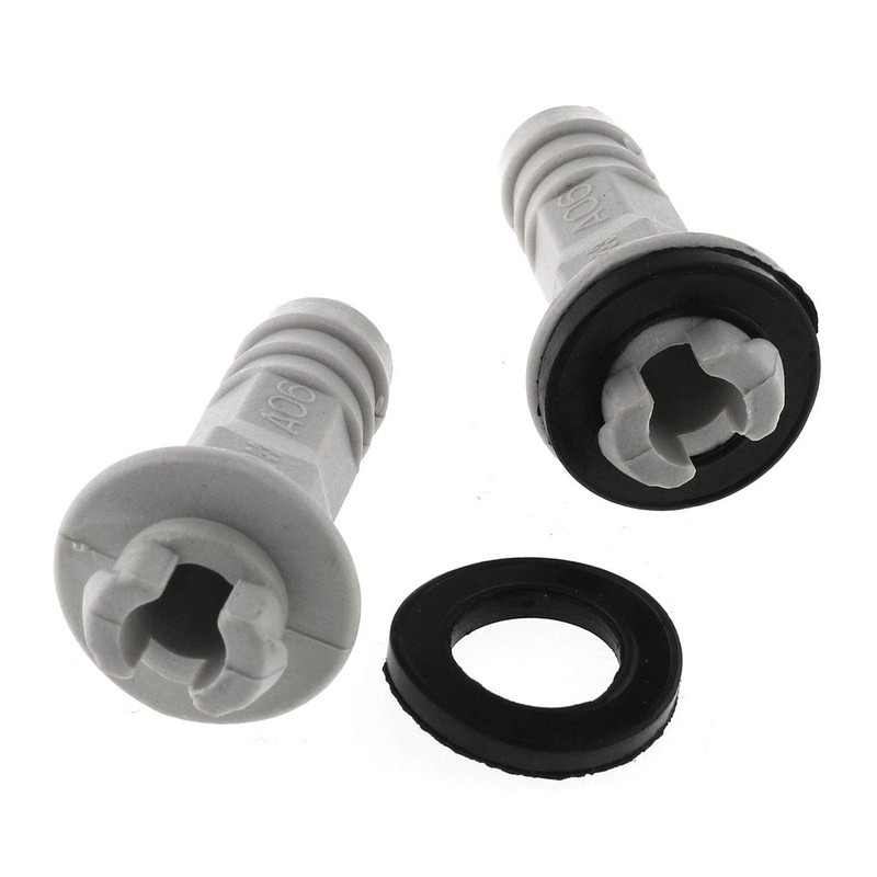 DGZZI Drain Straight Connector 2PCS 3/5 Inch 15mm AC Drain