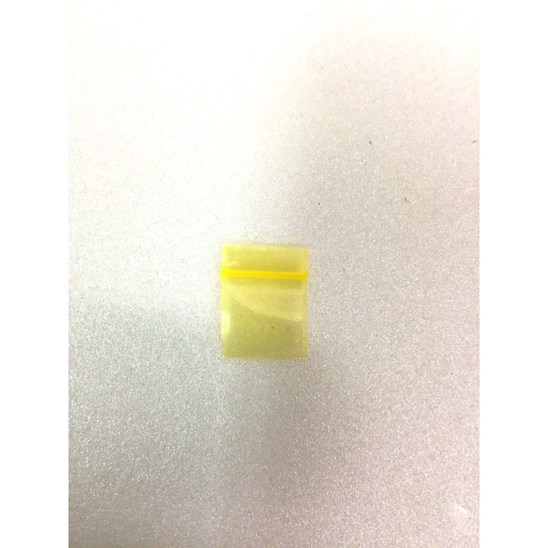1212 (1/2"X1/2") Yellow Color Apple Brand Mini Resealable Baggies, Case