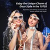 SWEWARM 6 PCS 70s Disco Accessories Women - Disco Jewelry