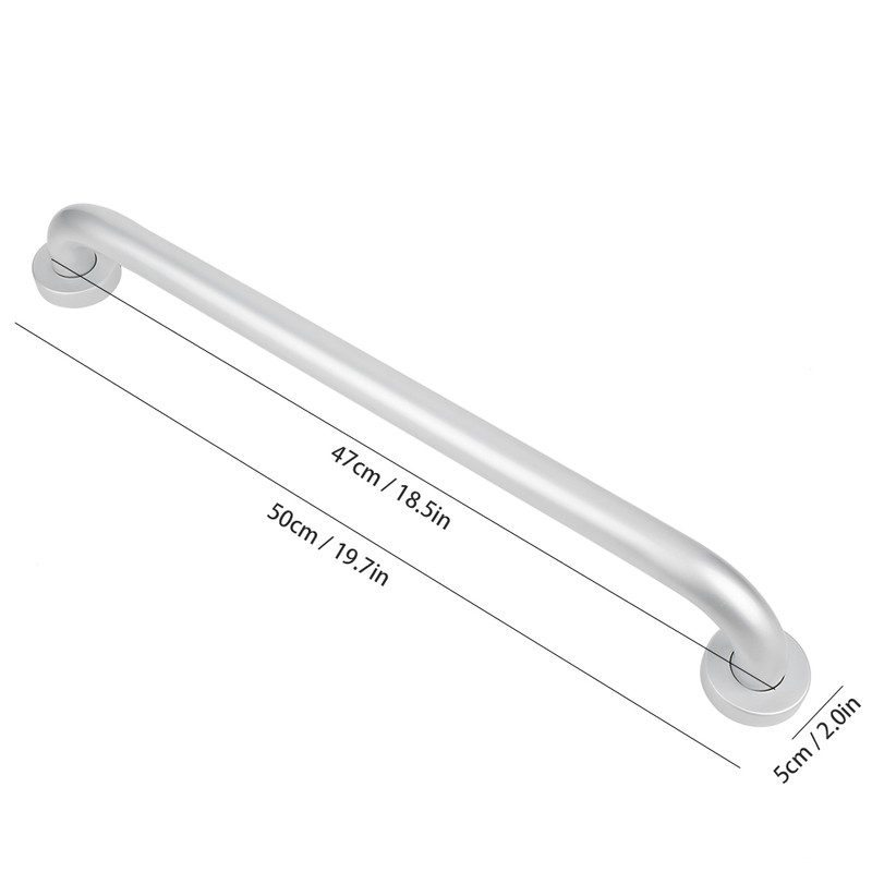 Bathroom Space Aluminum Bathtub Handle Anti-Skid Handrail Grab Bar for