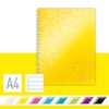 Leitz WOW College Pad in A4 Format, Yellow