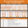 55-in-1 Bearing Puller Kit, Upgraded Heavy-Duty Wheel Bearing Removal Tool