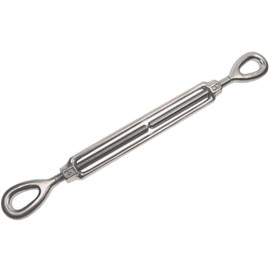 MarineNow Eye Eye Open Body Marine Turnbuckle 316 Stainless Steel Choose Size and Pack Quantity