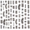 stino Silver Metal Tube Spacer Beads for Jewelry Making, Bracelet