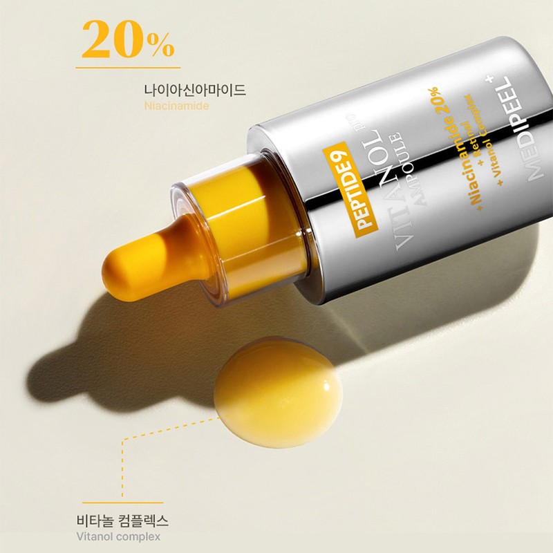 MEDIPEEL Niacinamide 20% egf ampoule pure vitamin c ampoule panthenol