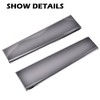 CROSSDESIGN Front Lower Fender Chrome Molding Trim Compatible with 1981-1988