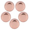 5pcs Professional Replacement Watch Crown Rose Gold Watch Crown Repairing
