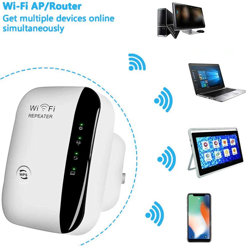 AnnuoYi WiFi Extender,WiFi Repeater,Signal Booster Up to 3000sq Ft and