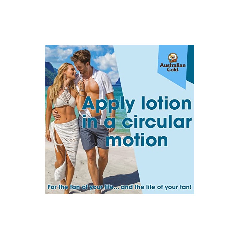 Australian Gold DARK TANNING ACCELERATOR Lotion 8.5 oz